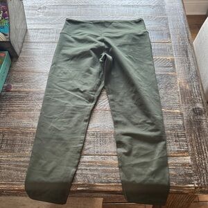 Zobha Girls Olive Stretch Performance Leggings